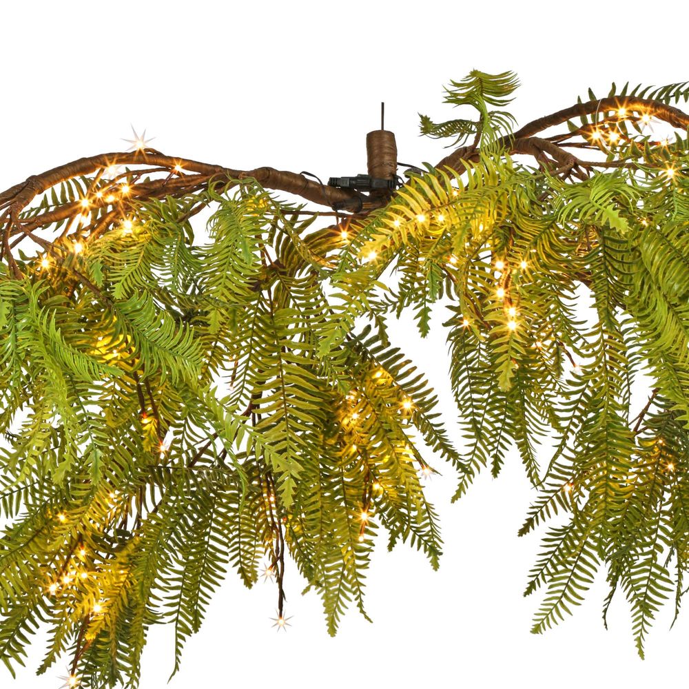 Daintree LED Hanging Fern Large