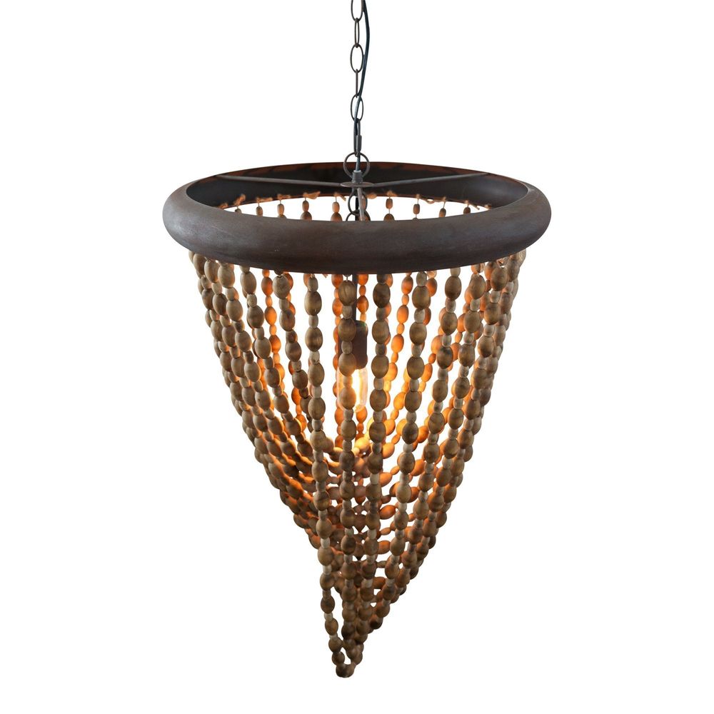 Alima Beaded Chandelier Large