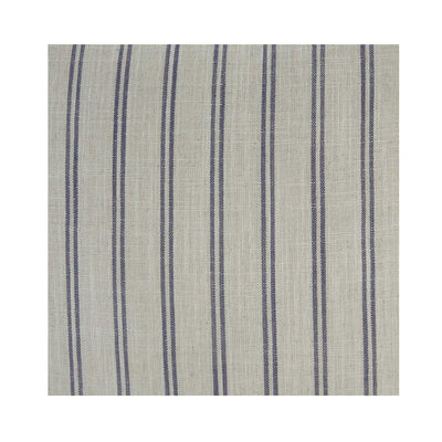 55Cm Throw Cushion White/Blue Pin Stripe