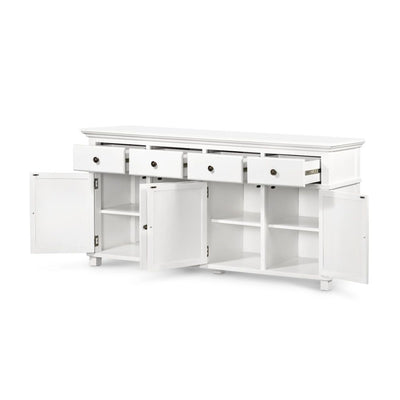 Sorrento White 4 Door Buffet