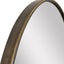 Veronica Brass Arched Mirror