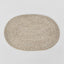 Paume Rattan Oval Placemat White Wash