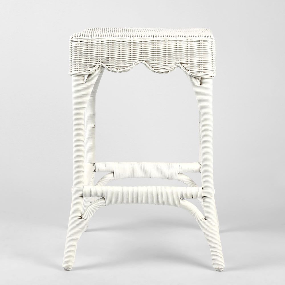 Belle Counter Stool White