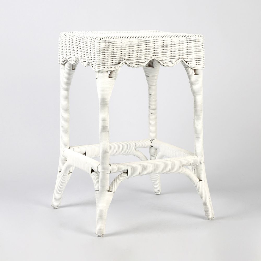 Belle Counter Stool White