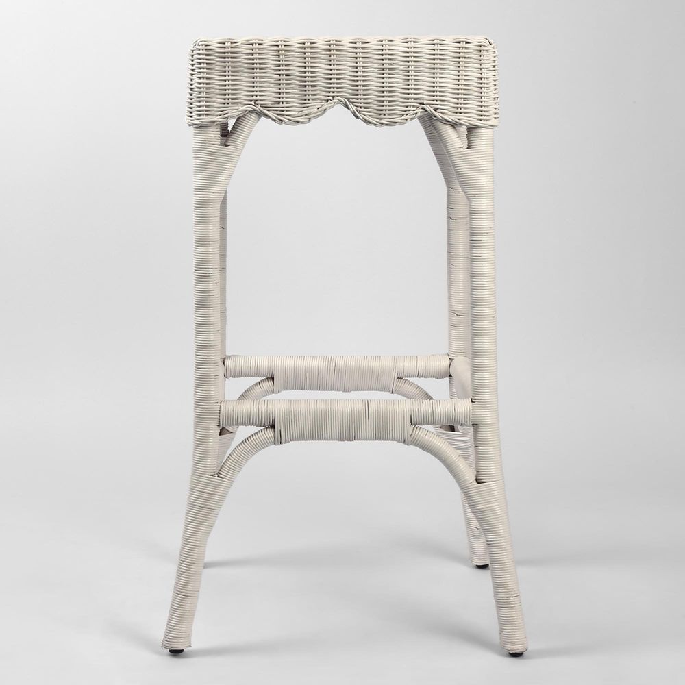 Belle Bar Stool White