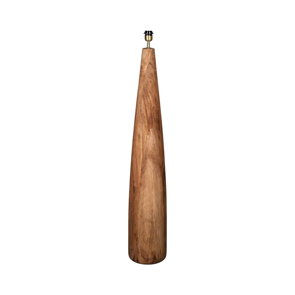 Samson Wood Floor Lamp Base Saddle