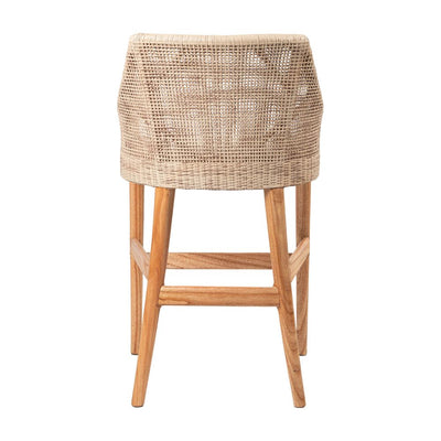 Charlotte Rattan Counter Stool Natural