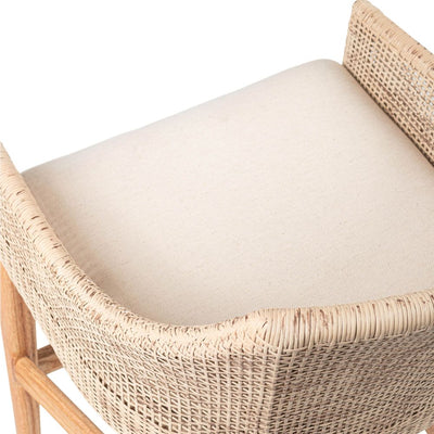 Charlotte Rattan Counter Stool Natural