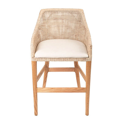 Charlotte Rattan Counter Stool Natural