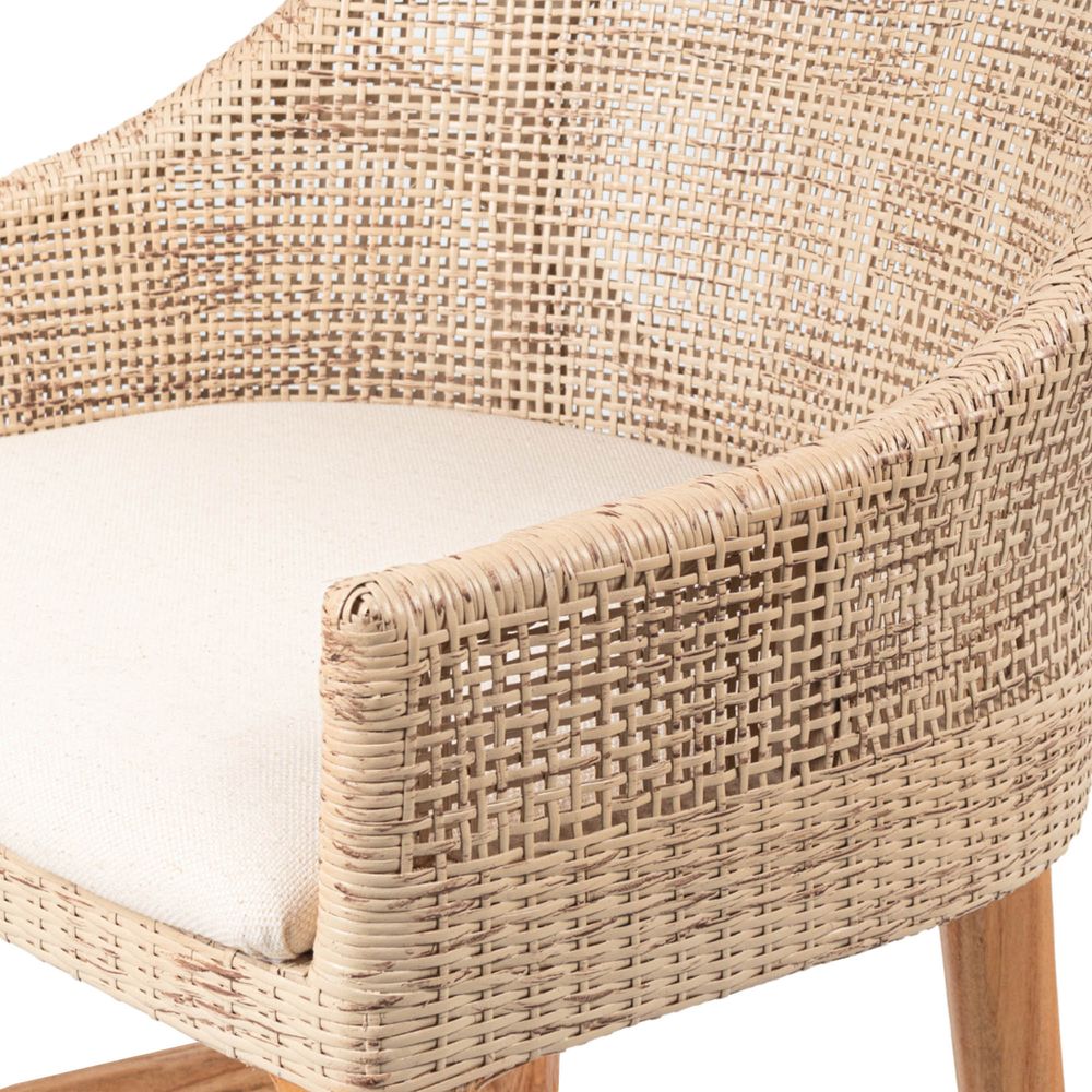 Charlotte Rattan Counter Stool Natural