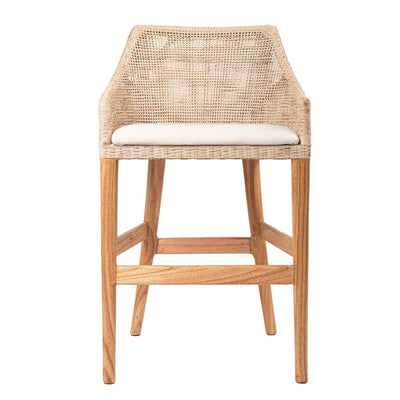 Charlotte Rattan Counter Stool Natural