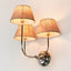 Trilogy 3 arms wall lamp base in silve - House of Isabella AU