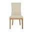 Oakwood Linen Dining Chair Natural