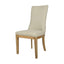 Oakwood Linen Dining Chair Natural