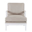 Elizabeth Bobbin Hamptons Armchair White