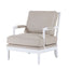 Elizabeth Bobbin Hamptons Armchair White