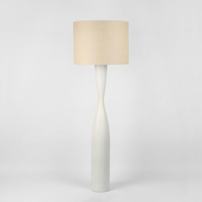 Callum Floor Lamp Base White