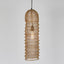 RETURNS STOCK -  BRAND NEW - Monash Wire Mesh Ceiling Pendant Brass