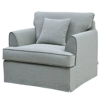 Slip Cover Only - Byron Hamptons Armchair Sage