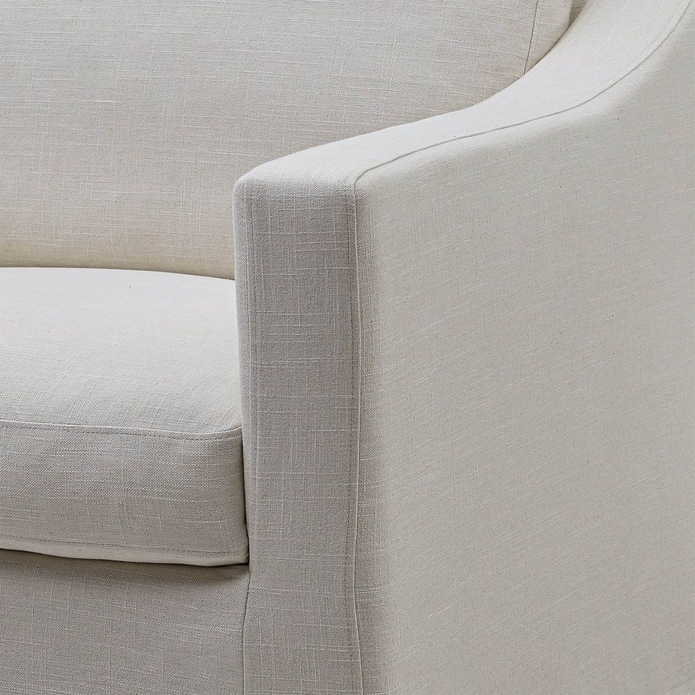 Slip Cover Only - Clovelly Hamptons Armchair Ivory