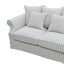 Slip Cover Only - Avalon Hamptons 2 Seat Sofa Stone Stripe