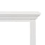 Sorrento Large Glass Coffee Table White