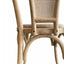 Round Rattan Back Dining Chair