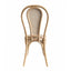 Round Rattan Back Dining Chair