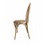 Round Rattan Back Dining Chair