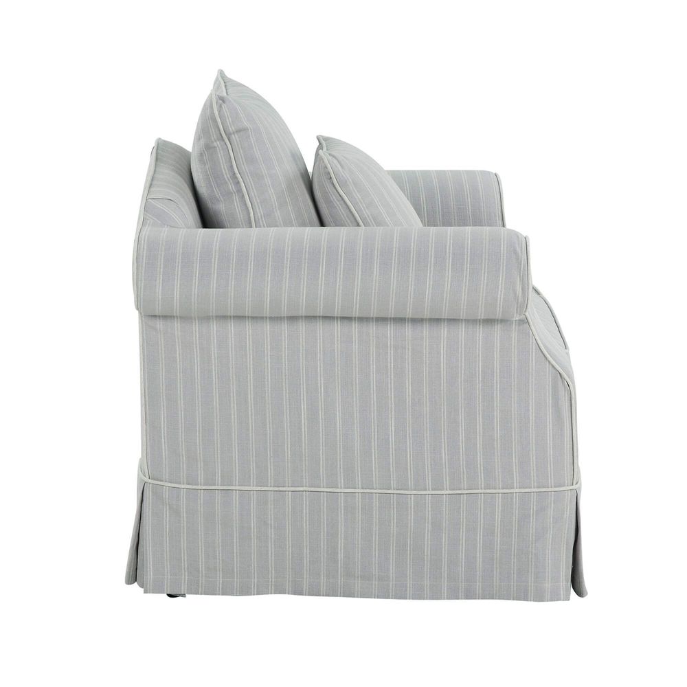 Slip Cover Only - Avalon Hamptons Armchair Cloud Stripe