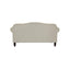 Vaucluse 2 Seat Hamptons Buttoned Sofa Beige Linen Blend