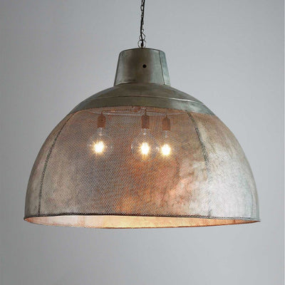 Riva Ceiling Pendant Extra Large Zinc