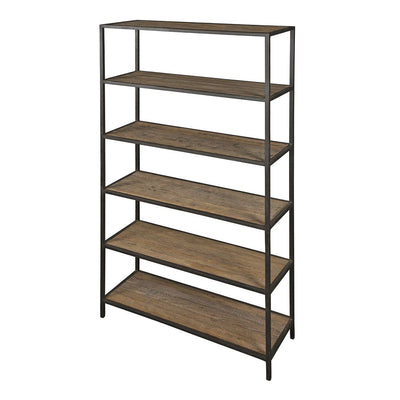 Denver Shelf Unit Dark Natural