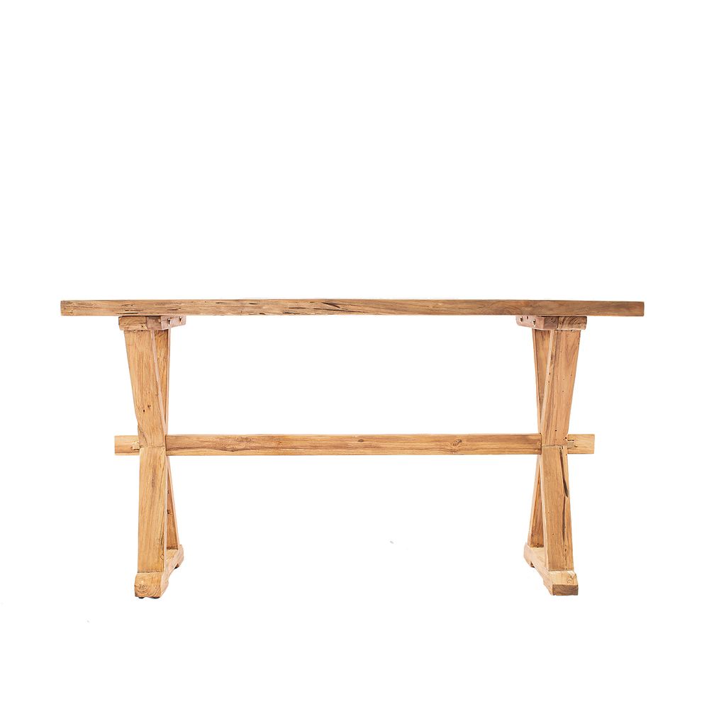 Tauranga Rustic Teak Console