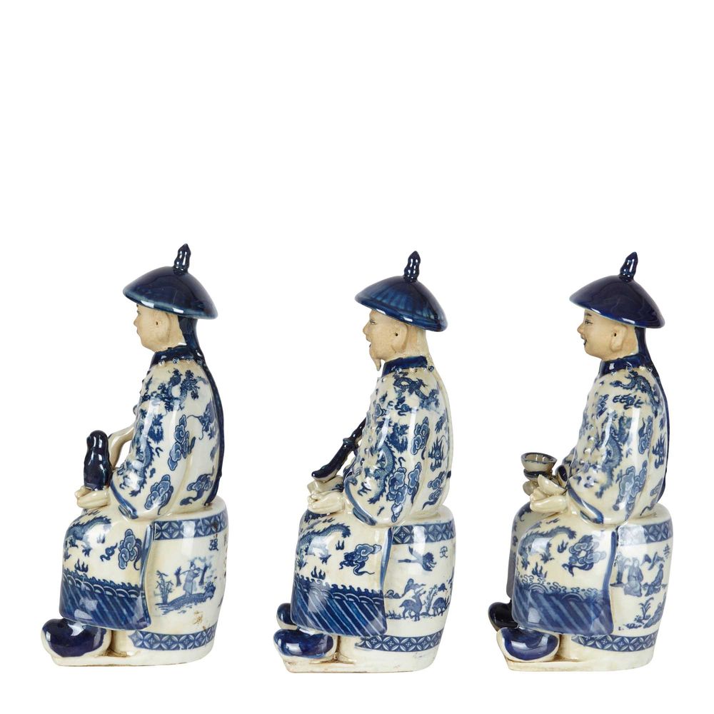 Zhanshi Figurines Set of 3