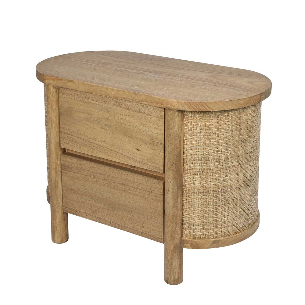 Coolum Bedside Table Natural