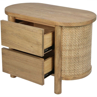 Coolum Bedside Table Natural