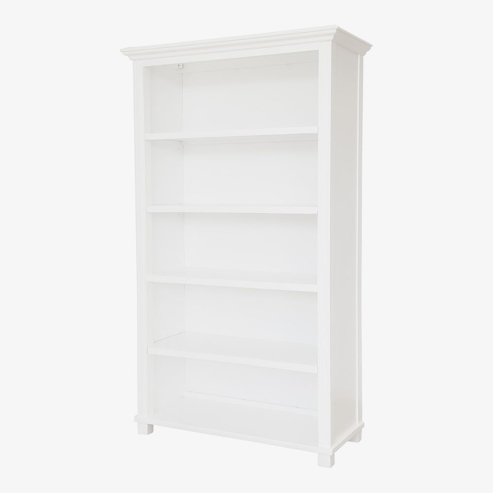 Sorrento 180cm Bookshelf White