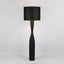 Callum Floor Lamp Base Black with Shade Black