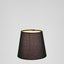 Linen Taper Lamp Shade XXS Black