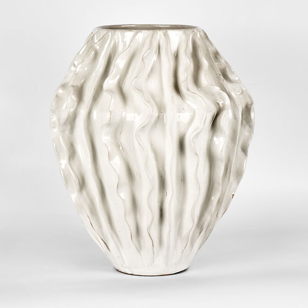 Marine Wave Vase 35cm