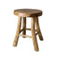 Teak Stool Lacquered