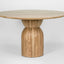 Olive Dining Round/Oval Table Base Natural