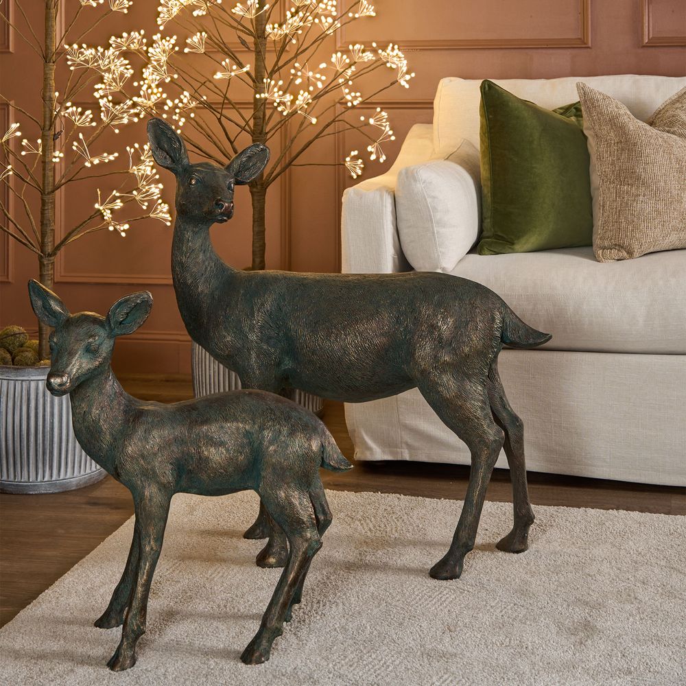 Sika Verdigris Deer SML