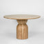 Olive Dining Table Top Round Natural