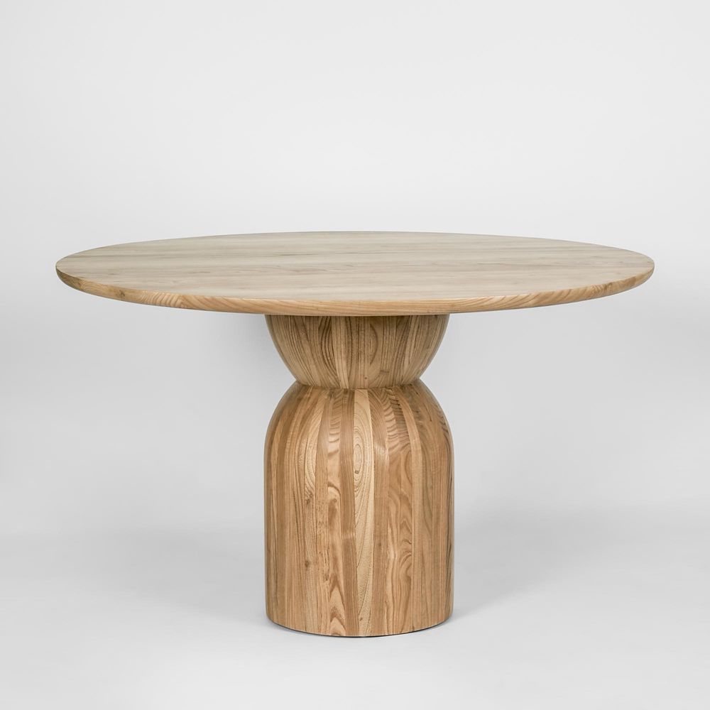 Olive Dining Table Top Round Natural