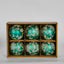 Tiffany Bloom Glass Baubles (Set of 6)