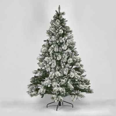 Norwegian Snowy Pine Tree 210cm With 450 LED