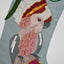 Galah Embroidered Stocking Blue