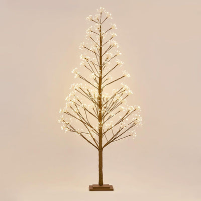 Nature Brown Starry Tree 210cm With 1920LED